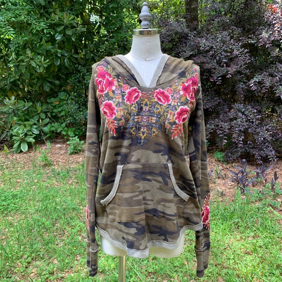 johnny was camo hoodie